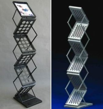 Double Side Information Rack 